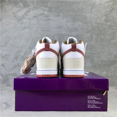 Nike SB Dunk High "Team Crimson" фото № 6 Nike SB Dunk High "Team Crimson" фото № 6