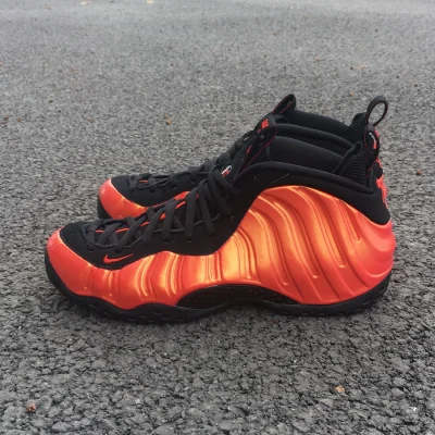 Nike Air Foamposite "Habanero Red" фото № 4