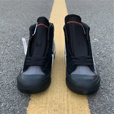 Off-White x Nike Blazer Spooky Pack "Black" фото № 3