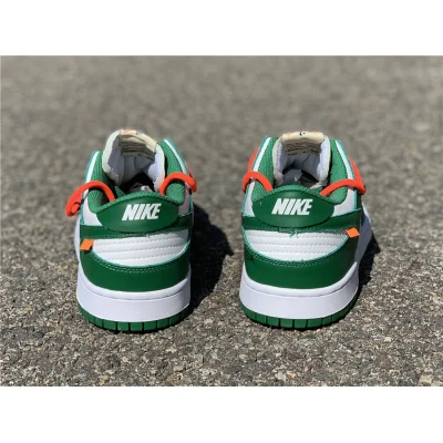 Off White x Nike Dunk Low "Pine Green" фото № 6