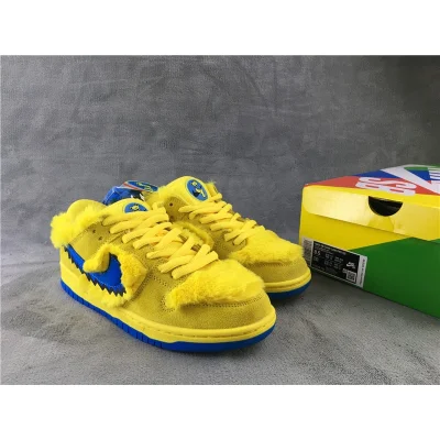 Grateful Dead x Nike SB Dunk Low "Bears Yellow" фото № 4