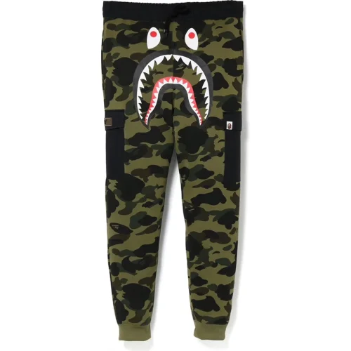 Штаны Bape Camo Shark "Green"