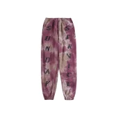 Штаны Jesus is King Print Tie-Dye "Pink"