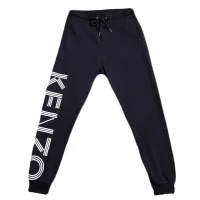 Штаны Kenzo Paris White Logo "Black"