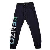 Штаны Kenzo Paris Blue/Green Logo "Black"