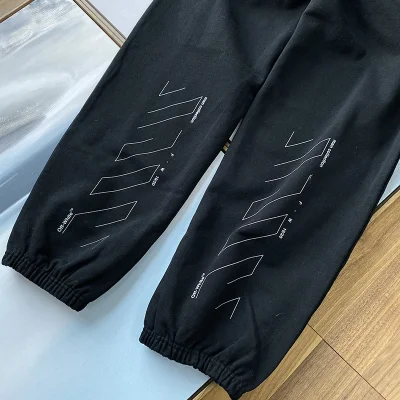 Штаны Off White Black Logo "Black" фото № 6