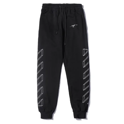 Штаны OFF WHITE Empty Figures "Black"