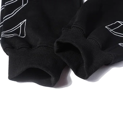 Штаны OFF WHITE Empty Figures "Black" фото № 3