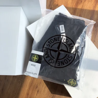 Штаны Stone Island Utility Track "Black" фото № 5