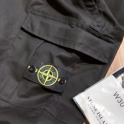 Штаны Stone Island Utility Track "Black" фото № 6