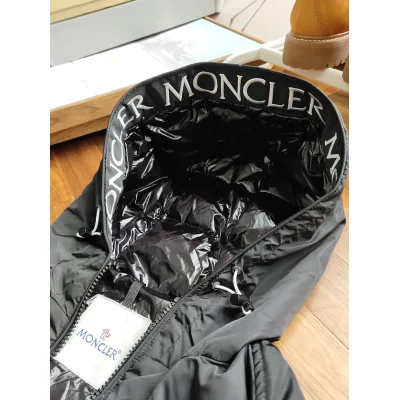 Пуховик Moncler Embroidery Label "Black" фото № 5