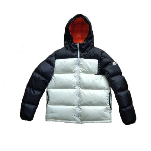 Пуховик Moncler Small Label "Black/White"