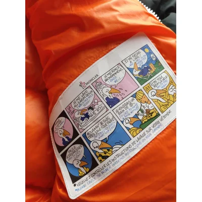 Пуховик Moncler Small Label "Black/White" фото № 9