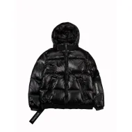 Пуховик Moncler Big White Logo Пуховик Moncler Big White Logo