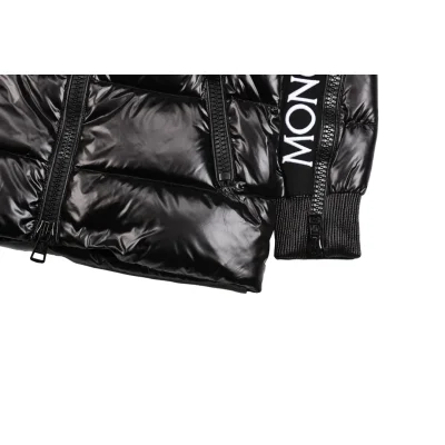 Пуховик Moncler Embroidery White Label "Black" фото № 4