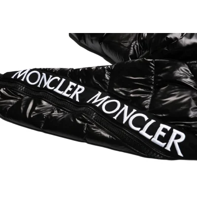 Пуховик Moncler Embroidery White Label "Black" фото № 7