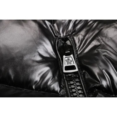 Пуховик Moncler Embroidery White Label "Black" фото № 8