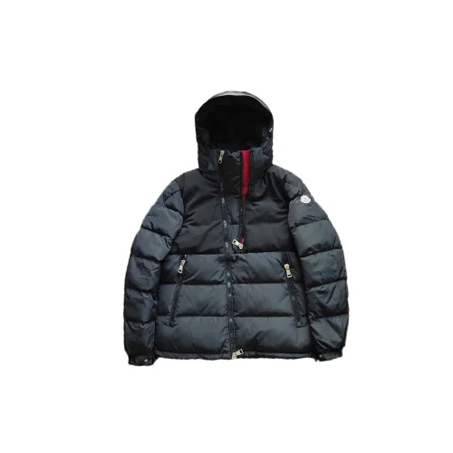 Пуховик Moncler Logo On Red "Black"