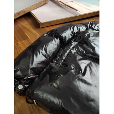 Пуховик Moncler Big M Terry Logo "Black" фото № 5