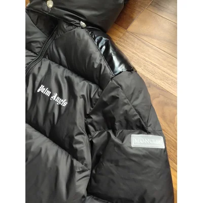 Пуховик Moncler x Palm Angles Bukle Lable "Black" фото № 7