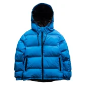 Пуховик NoBrand "Blue/blank"