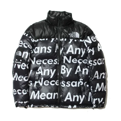 Пуховик Supreme x The North Face 'Black' фото № 2