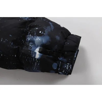 Пуховик The North Face Paint Splatter "Black" фото № 3