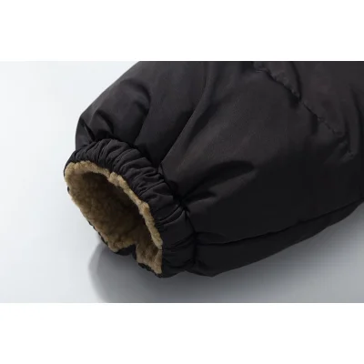 Двусторонняя куртка-пуховик The North Face Embroidery Logo "Black" фото № 7