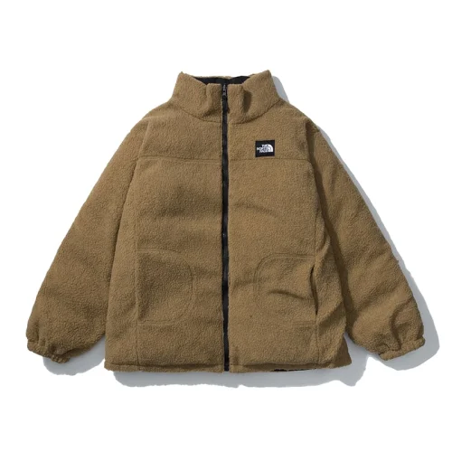 Двусторонняя куртка-пуховик The North Face Embroidery Logo "Brown"