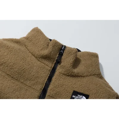 Двусторонняя куртка-пуховик The North Face Embroidery Logo "Brown" фото № 9