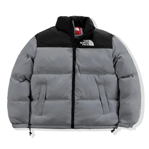 Пуховик The North Face 3M Embroidery Logo "Gray/Black"