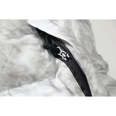 Пуховик Supreme x The North Face Paper Nuptse Jacket "Gray/Black" фото № 3