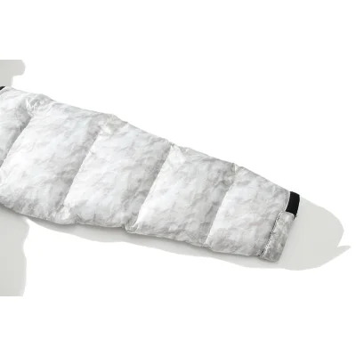 Пуховик Supreme x The North Face Paper Nuptse Jacket "Gray/Black" фото № 7