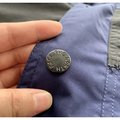 Пуховик The North Face Embroidery Logo Gore-Tex On Black "Navy Blue" фото № 5