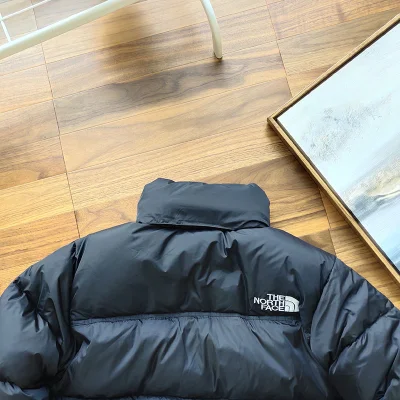 Пуховик The North Face Embroidery Logo "Black" фото № 9