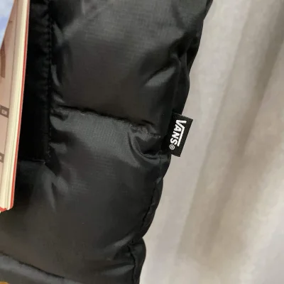 Пуховик The North Face Embroidery Logo 700 Hypnosis Print "Black" фото № 4