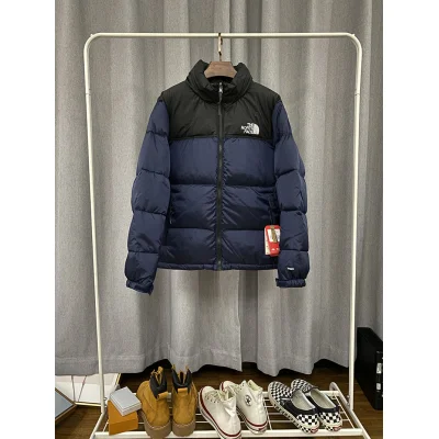 Пуховик The North Face Embroidery Logo 700 "Navy Blue" фото № 2