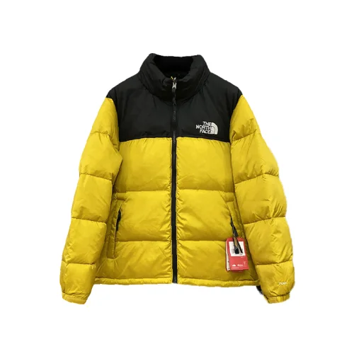 Пуховик The North Face Embroidery Logo 700 "Yellow"