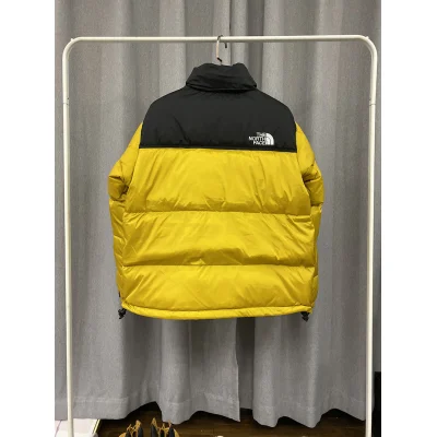Пуховик The North Face Embroidery Logo 700 "Yellow" фото № 7