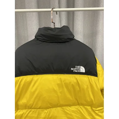 Пуховик The North Face Embroidery Logo 700 "Yellow" фото № 8