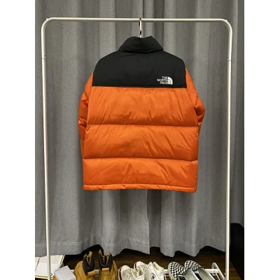Пуховик The North Face Embroidery Logo 700 "Orange" фото № 5
