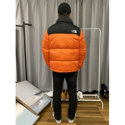 Пуховик The North Face Embroidery Logo 700 "Orange" фото № 7