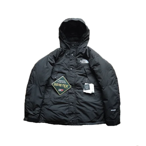 Пуховик The North Face Embroidery White Logo Gore-Tex "Black"