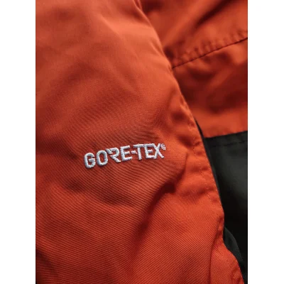 Пуховик The North Face Embroidery White Logo Gore-Tex "Red" фото № 9