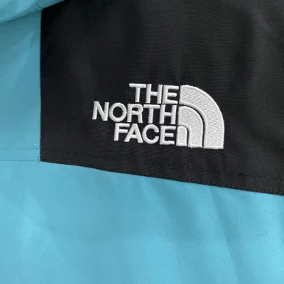 Пуховик The North Face Embroidery Logo Gore-Tex "Turquoise" фото № 7