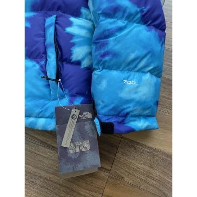 Пуховик The North Face Embroidery Label "Blue" фото № 6