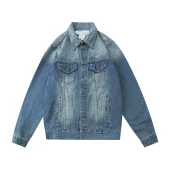 Джинсовая куртка Off White Tide Denim Jacket "Blue"