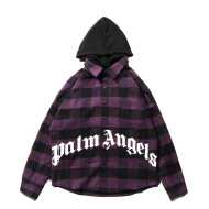 Рубашка Palm Angels Plaid "Purple"