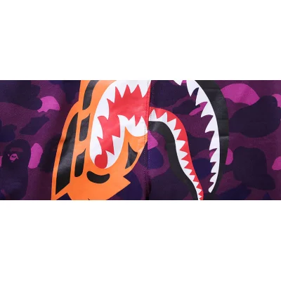 Шорты Bape Jaw Tiger "Violet" фото № 2