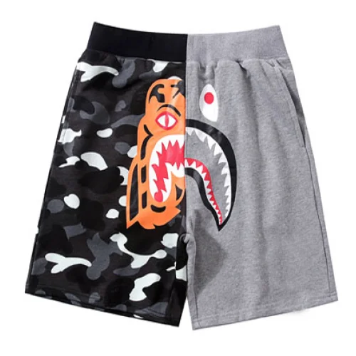 Шорты Bape Jaw Tiger 2 Colors "Black/Gray"